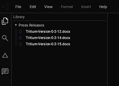 Press releases in Tritium