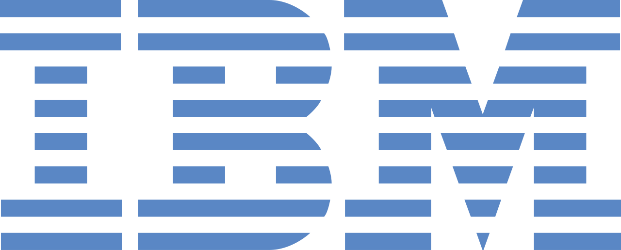 A large image of IBM logo. Queue Darth Vador music.